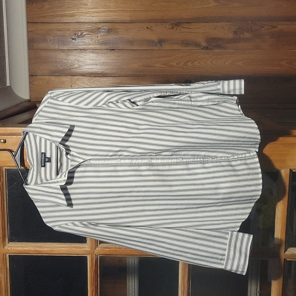 Women's Striped Cotton Blouse